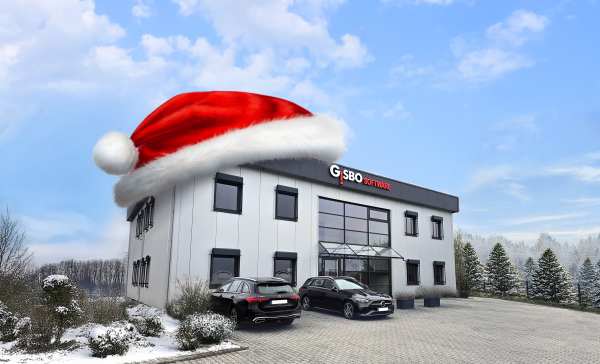 Gisbo Gebäude Weihnachten