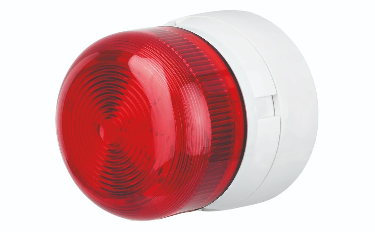 Blitzleuchte für GisboAlarm Rote Blitzleuchte als optischer Signalgeber, anbindbar an GisboAlarm über die Zusatzmodule