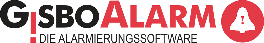 Logo GisboAlarm – Die Alarmierungssoftware